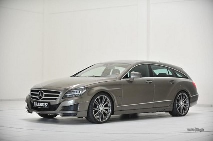  Nuova Mercedes CLS Shooting Brake Brabus 2012: velocit? da record 