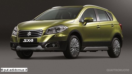 Nuova Suzuki SX4 S-Cross 2013: fenomeno di sicurezza